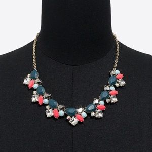 NWT J. Crew Gemstone Statement Necklace
